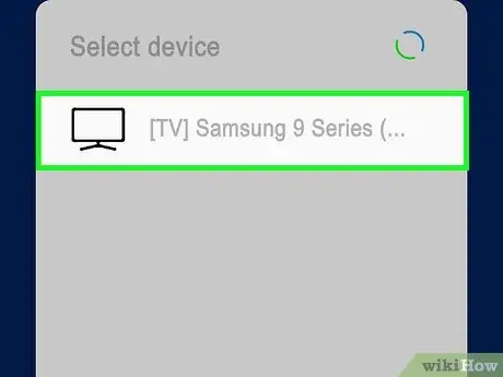 Activați Screen Mirroring pe un dispozitiv Samsung Galaxy Pasul 7