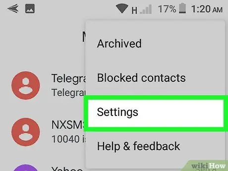 Esborreu les notificacions de missatges a Android Pas 27