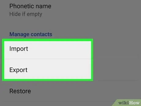 Transférer des contacts d'un appareil Android vers un autre appareil Android Étape 20