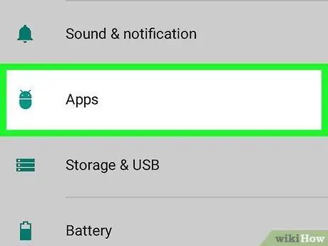 Eliminați notificarea de mesagerie vocală pe Android Pasul 2