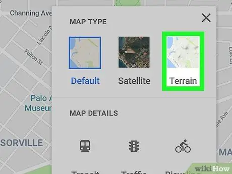 Gjeni Lartësinë në Google Maps në Android Hapi 3