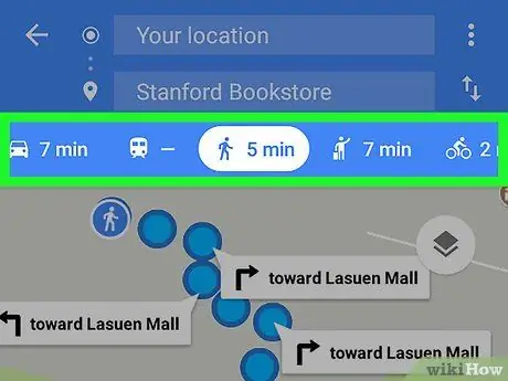 Kasutage GPS -i Androidis 8. sammus