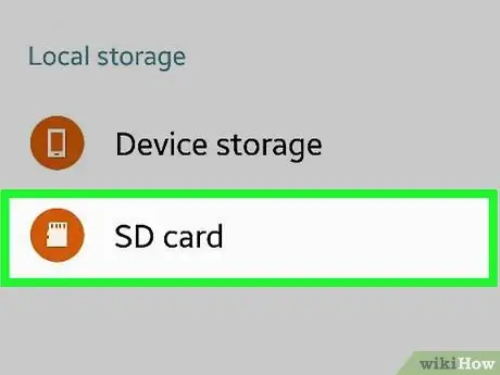 ย้ายเพลงไปยังการ์ด SD บน Android ขั้นตอนที่ 17