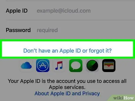 Lag en Apple -ID på en iPhone Trinn 3