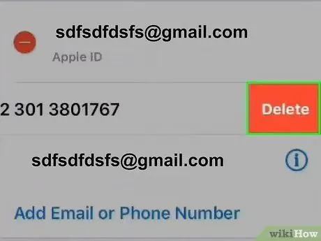 Verander u primêre Apple ID -telefoonnommer op 'n iPhone Stap 24