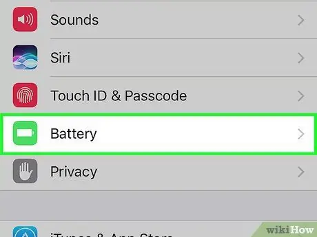Economize energia da bateria em um iPhone Etapa 2