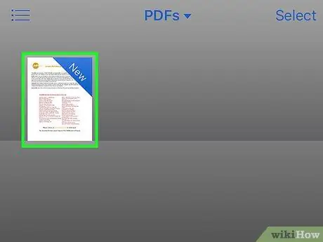 Soma PDF kwenye Hatua ya 19 ya iPhone