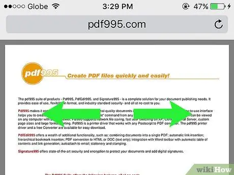 อ่าน PDF บน iPhone ขั้นตอนที่ 2