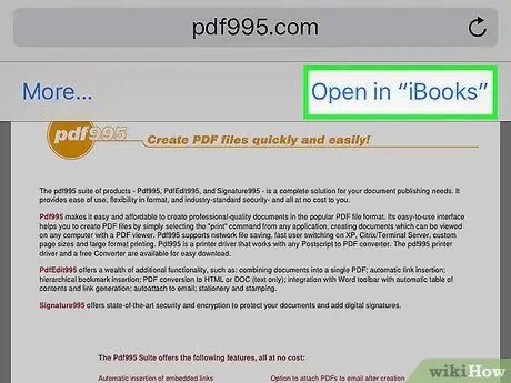 อ่าน PDF บน iPhone ขั้นตอนที่ 4