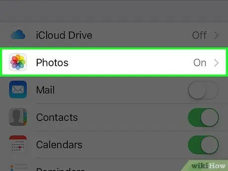 Skakel outomatiese iCloud -oplaaie van u hele fotobiblioteek op 'n iPhone uit Stap 4