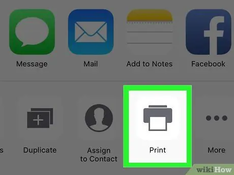 Chapisha kutoka kwa iPhone yako Hatua ya 5