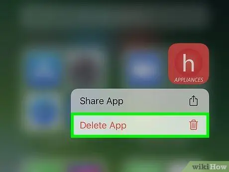 Bir iPhone tətbiqini silin Adım 8