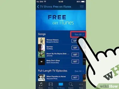 احصل على أشياء مجانية على iTunes الخطوة 4