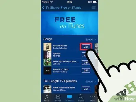 احصل على أشياء مجانية على iTunes الخطوة 5