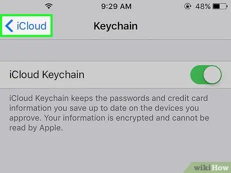 Create an iCloud Account in iOS Step 20