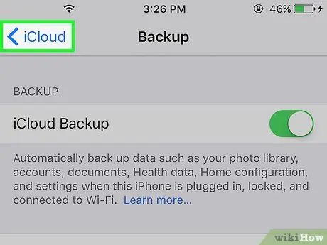 IOS 25те iCloud эсебин түзүңүз