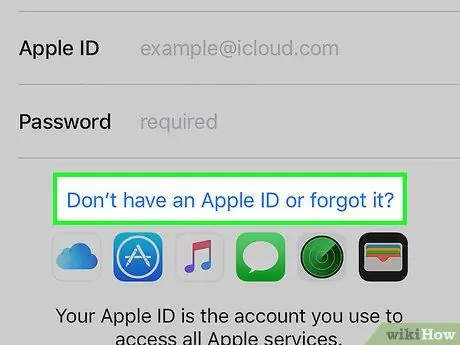 Create an iCloud Account in iOS Step 3