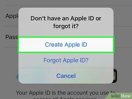 Create an iCloud Account in iOS Step 4