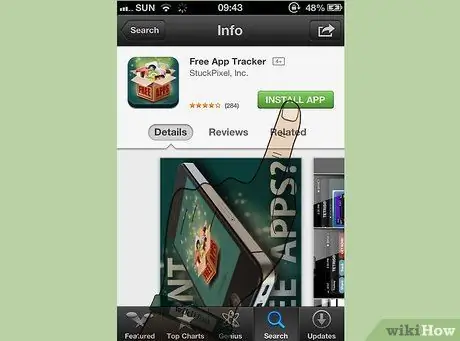 Få gratisappar på en iPhone Steg 12