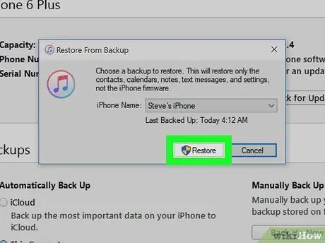 Retrieve Deleted Text Messages from an iPhone Step 7