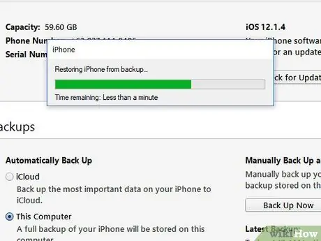 Recupera i messaggi di testo cancellati da un iPhone Passaggio 8