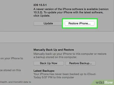 Restore an iPhone Step 23