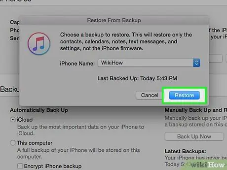 Restore an iPhone Step 24