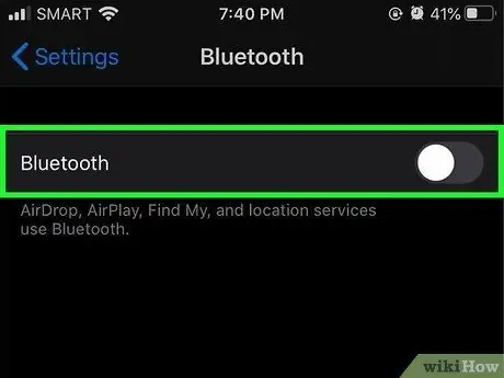 Associer un appareil Bluetooth avec un iPhone Étape 10