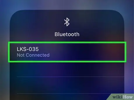 Uparite Bluetooth uređaj sa iPhoneom Korak 7