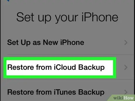 Restore iPhone from iCloud Step 15