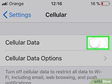 Rub tawm iPhone App Tsis Muaj Wi -Fi Kauj Ruam 14