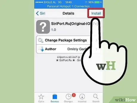 Dapatkan Siri untuk iPhone 4 atau 3G atau iPod Touch 4G Langkah 6 anda