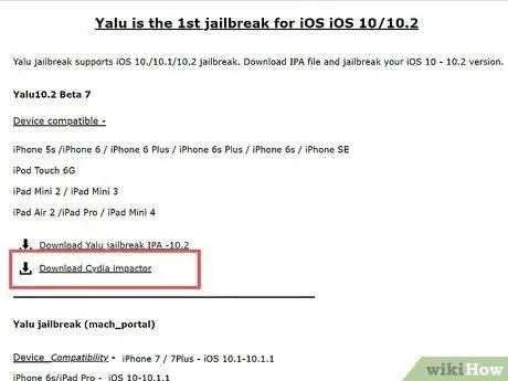 Cydia Adım 12'yi yükleyin