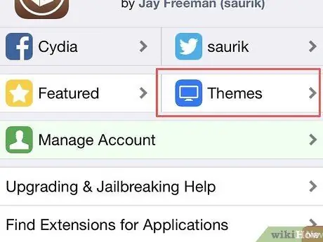 Įdiekite „Cydia“27 veiksmą