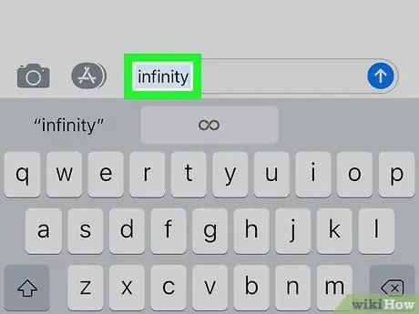 Make the Infinity Symbol on an iPhone Step 7