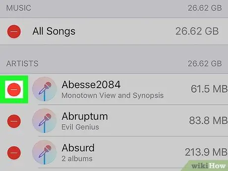 İPhone'unuzdakı musiqini silin 8 -ci addım