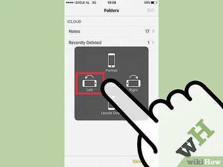 Faire pivoter l'écran sur l'iPhone Étape 16