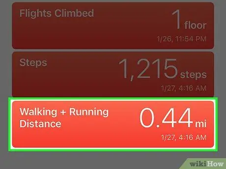 See How Many Miles You've Walked on an iPhone Step 4