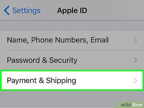 Променете основния си Apple ID адрес на iPhone Стъпка 6