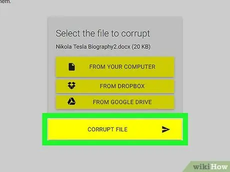 Corrupt a File on Purpose Using Corrupt a File. Net Step 4