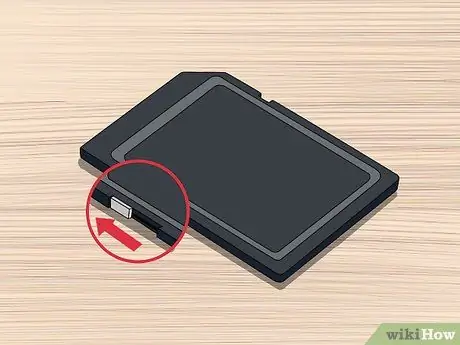 Remove Write Protection on an SD Card Step 3