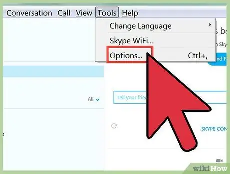 Padamkan Sejarah Skype Langkah 8