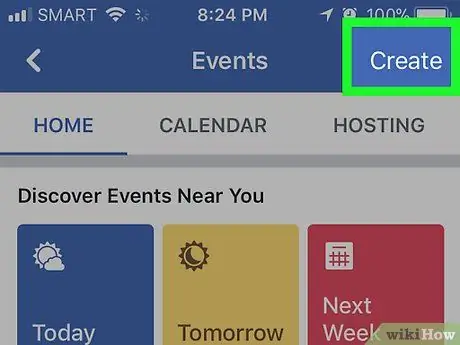 Crear un evento en Facebook Paso 4