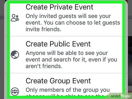 Създайте събитие във Facebook Стъпка 5