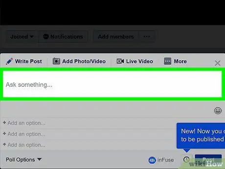 Uliza swali kwenye Facebook Hatua ya 6