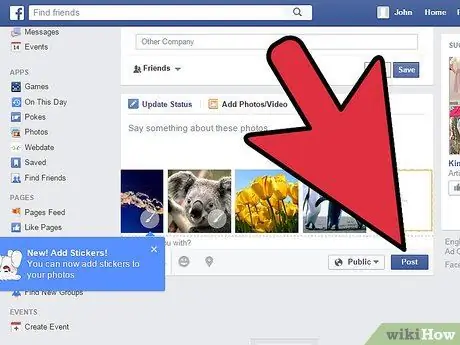 Lähetä useita valokuvia Facebookiin Vaihe 13