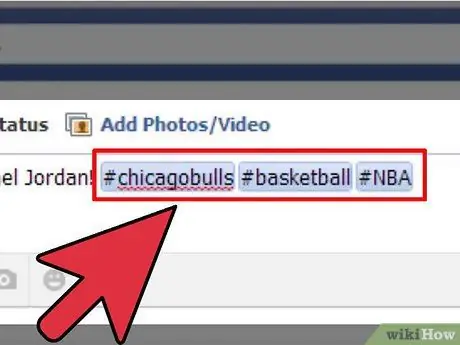 Hashtags on Facebook ნაბიჯი 7