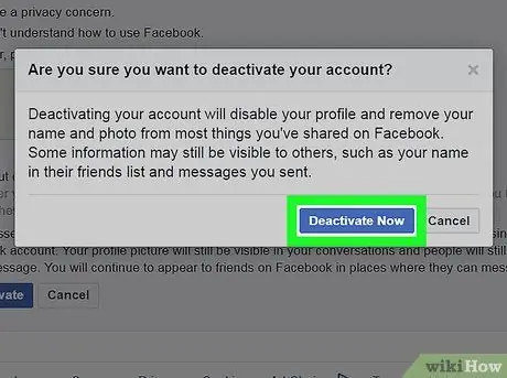 Delete Your Facebook Messenger Account on PC or Mac Step 10