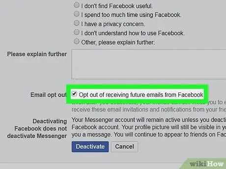 Delete Your Facebook Messenger Account on PC or Mac Step 8