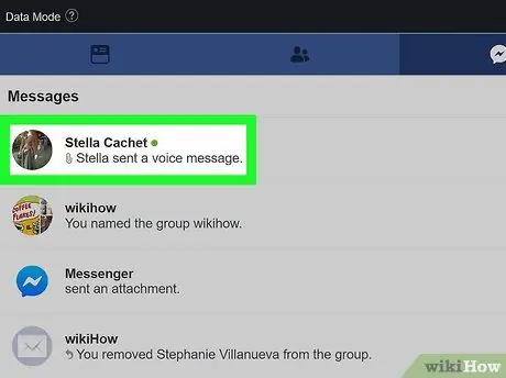 Ներբեռնեք Facebook- ի ձայնային հաղորդագրությունները Քայլ 3